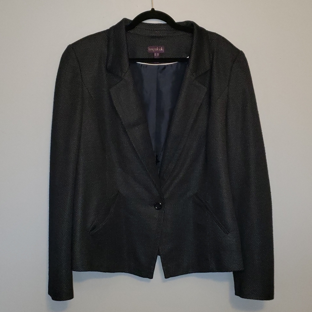 Long Tall Sally Polka Dot Blazer
